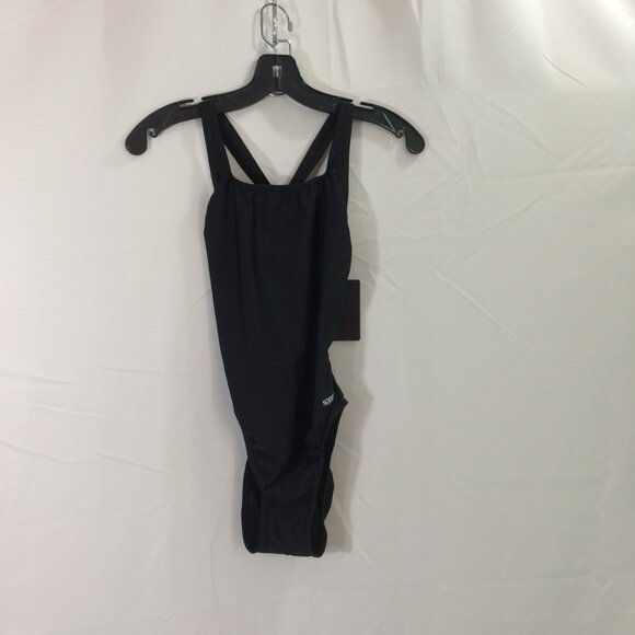 NEW Speedo 1 Piece Swimsuit Athletic Team Flyback Stretch - Picture 2 of 6